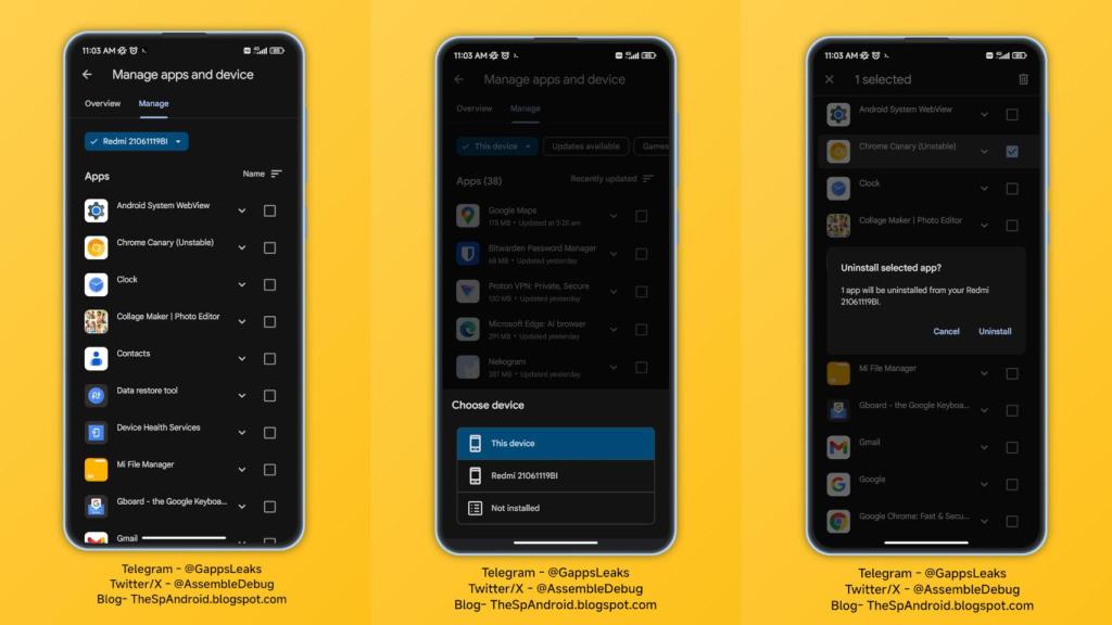 La nueva opción de desinstalación de apps de Google Play