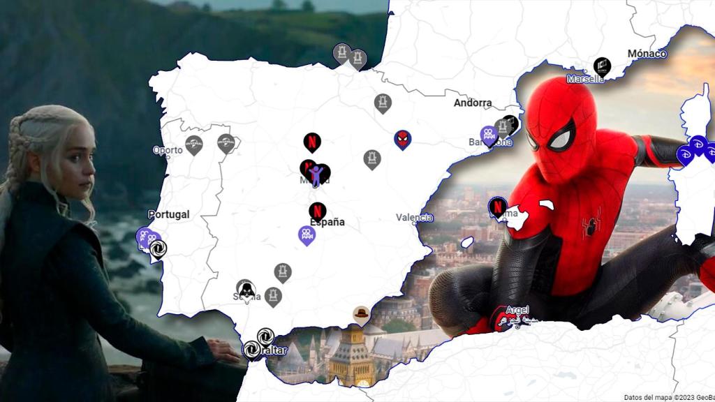Cine Mapper muestra las localizaciones de series de TV y películas