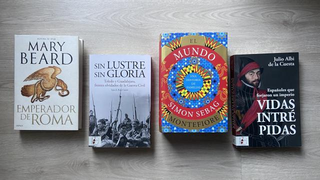 Algunos de los mejores libros de Historia publicados en 2023.