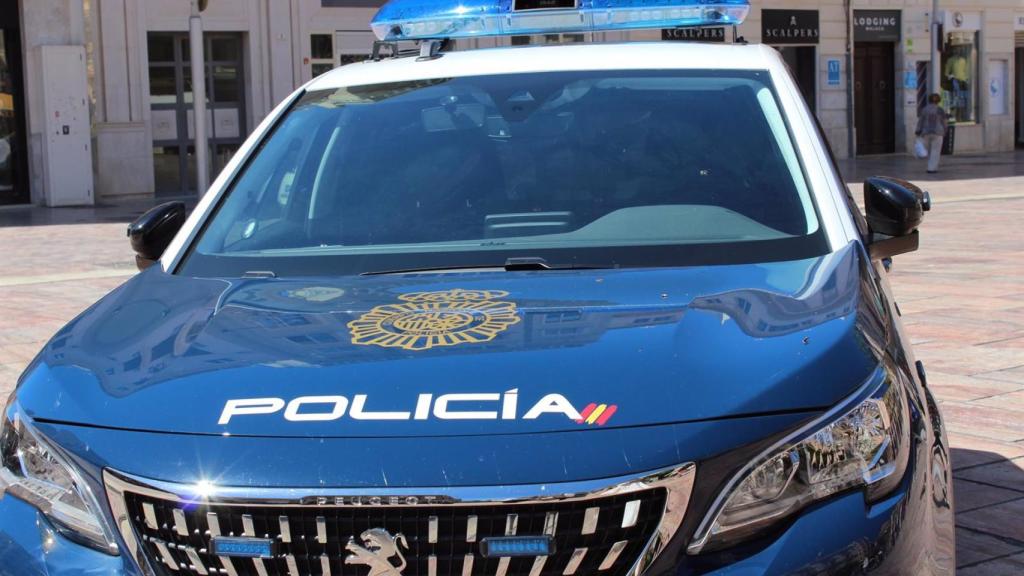 Vehículo de la Policía Nacional.