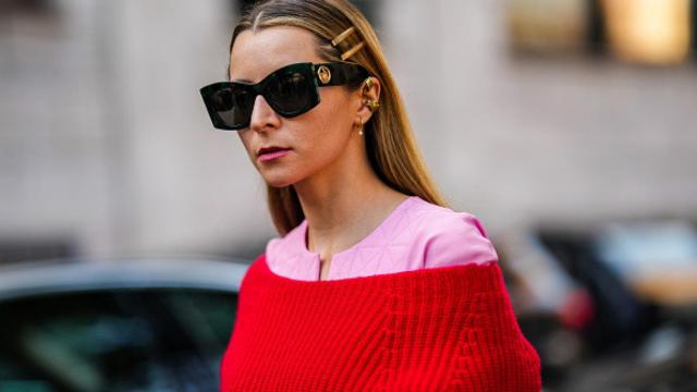Una 'influencer', en el 'street style'.