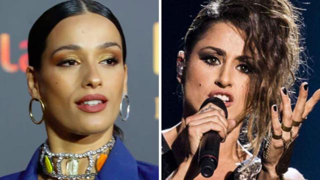 Chanel y Barei en un fotomontaje.