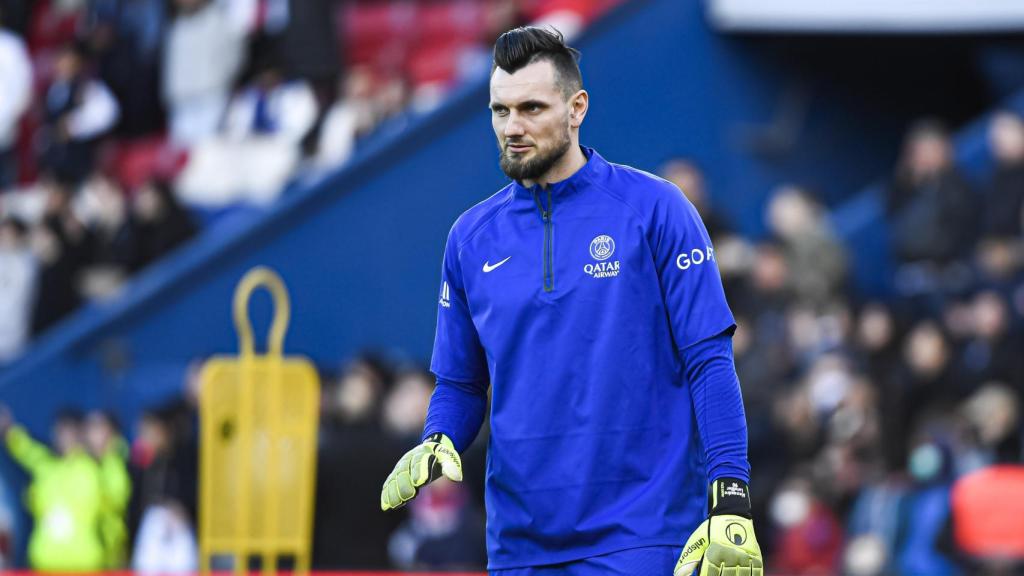 Alexander Letellier, con el PSG