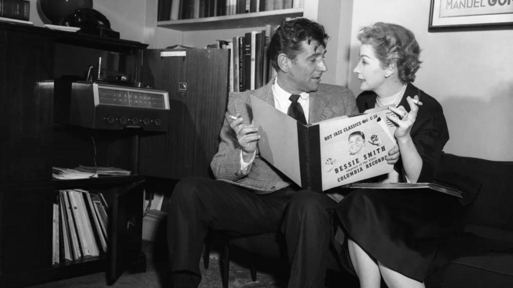 Felicia Montealegre y Leonard Bernstein