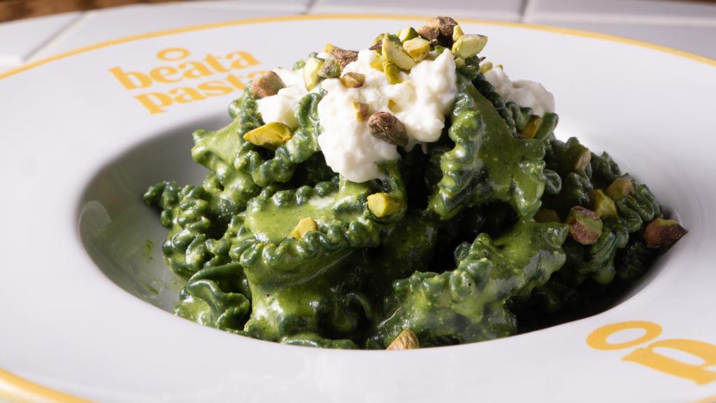 La pasta pistacho love.