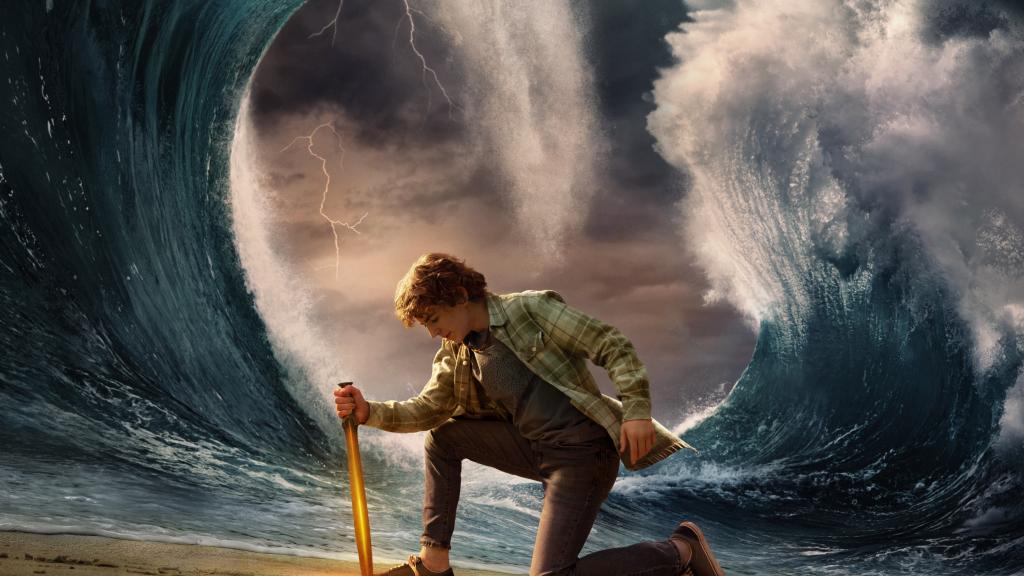 Fragmento del póster de 'Percy Jackson y los dioses del Olimpo'