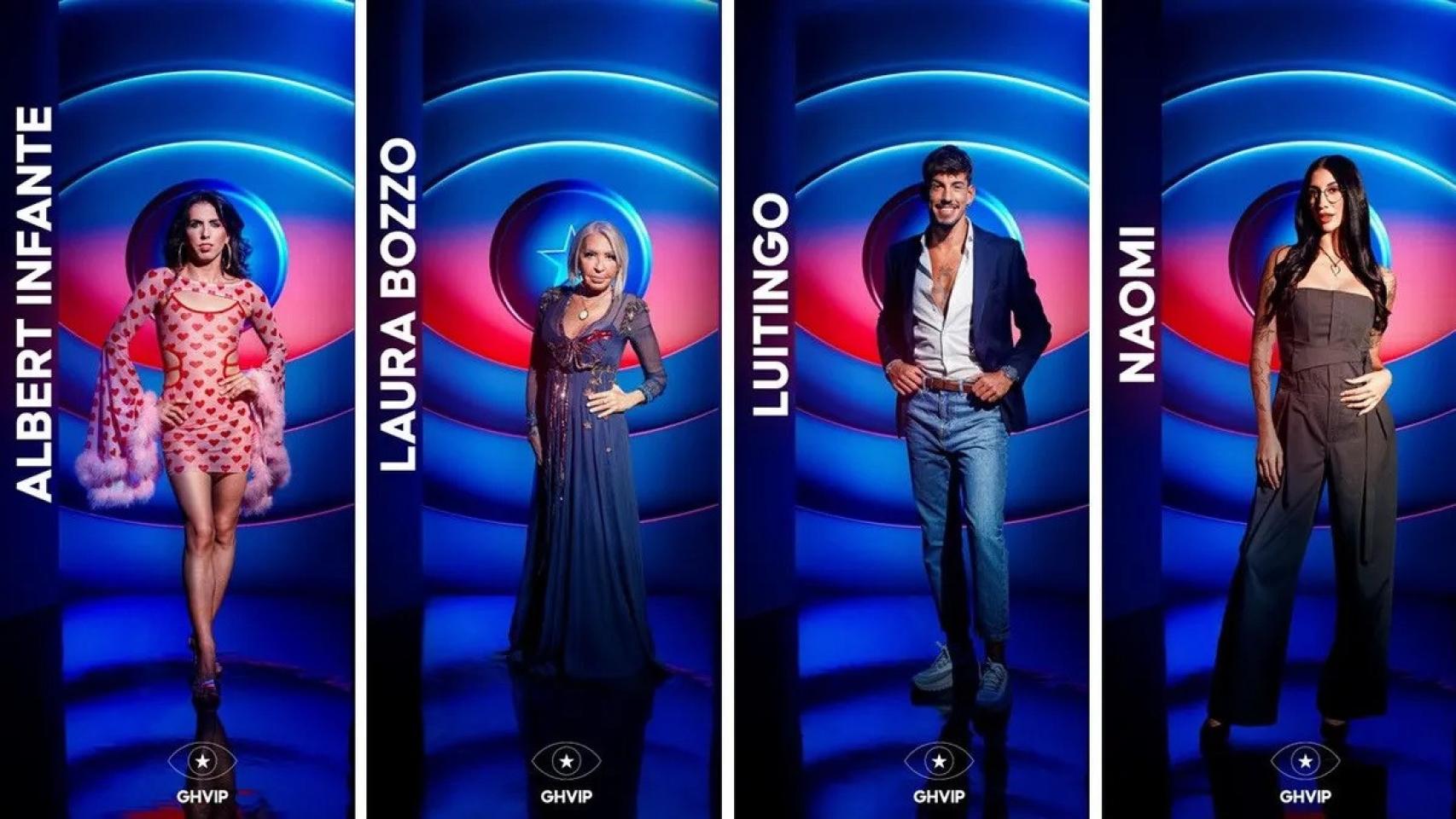 Imagen de los finalistas de 'GH VIP'.
