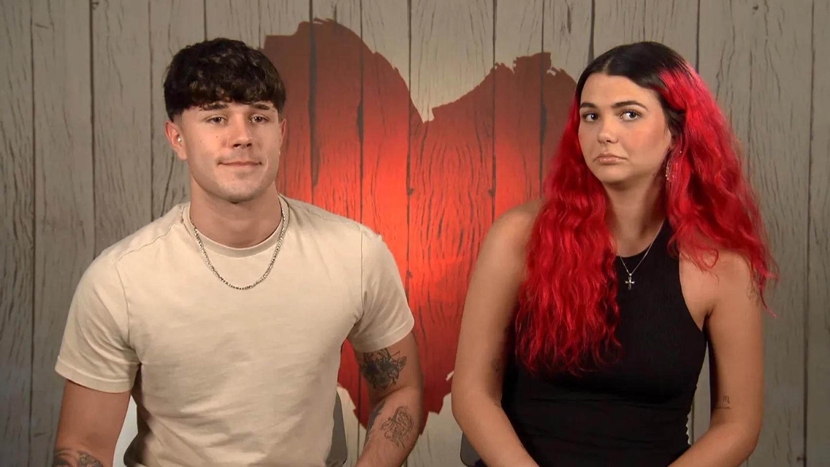 Álex y Raquel en ‘First Dates’.