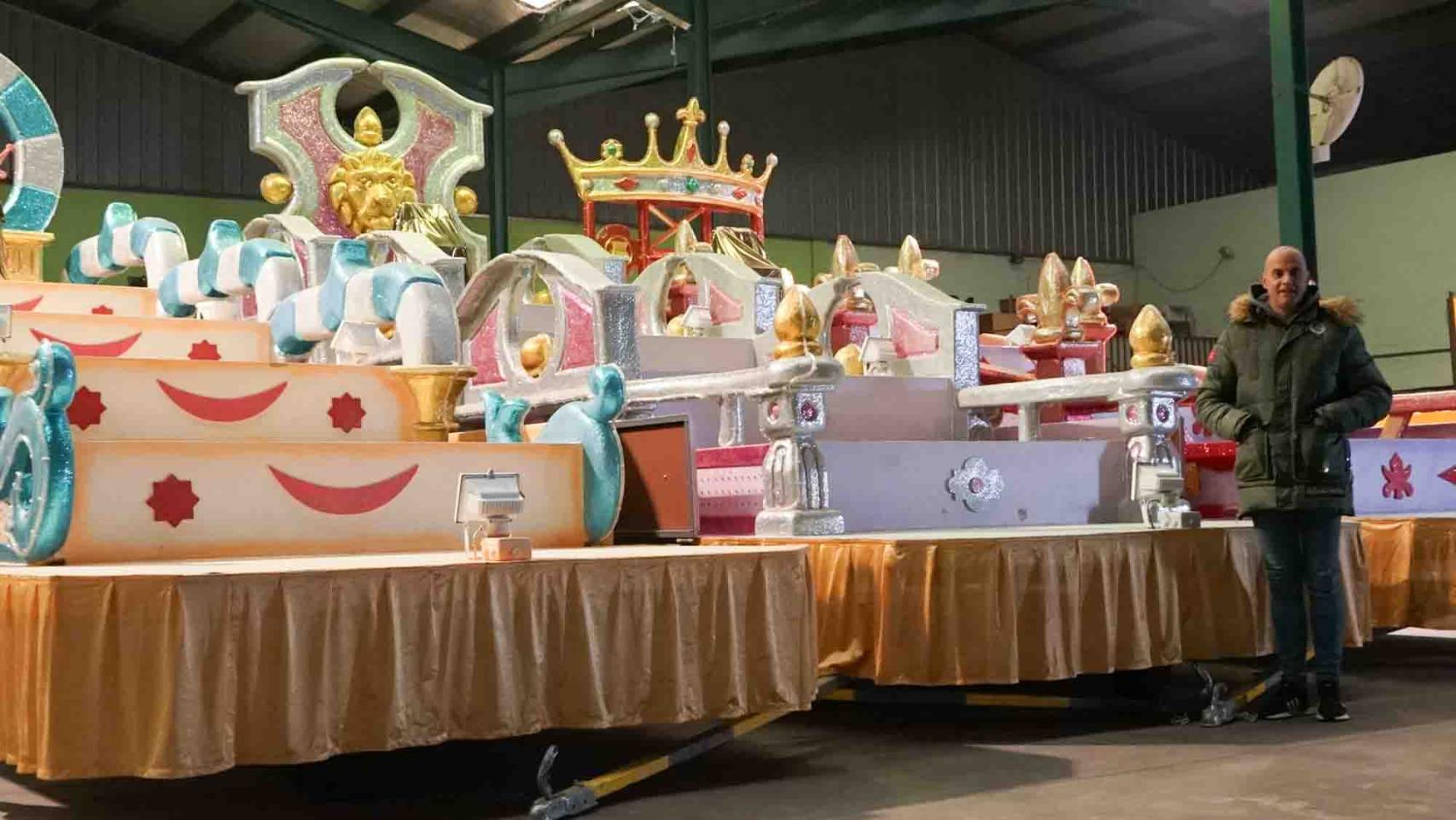 Carrozas de Reyes Magos en Santa Marta de Tormes