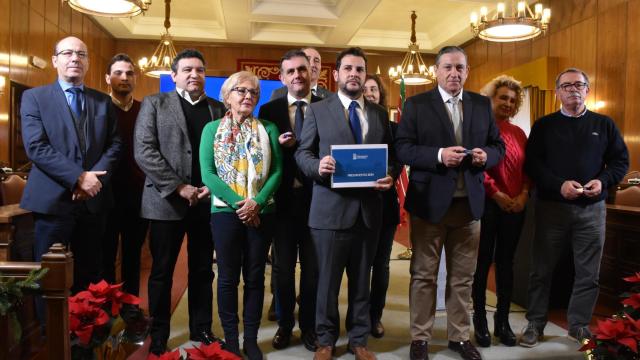 El presidente de la Diputación de Zamora, Javier Fáundez, presenta los presupuestos para 2024, junto a su equipo de gobierno