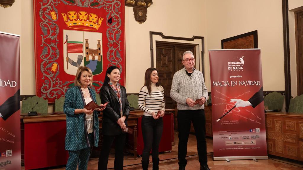 Presentación del programa de Magia en Navidad de Zamora