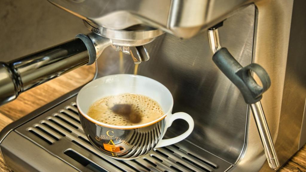 Máquina de café.