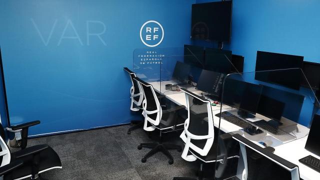 Sala del VAR en Las Rozas