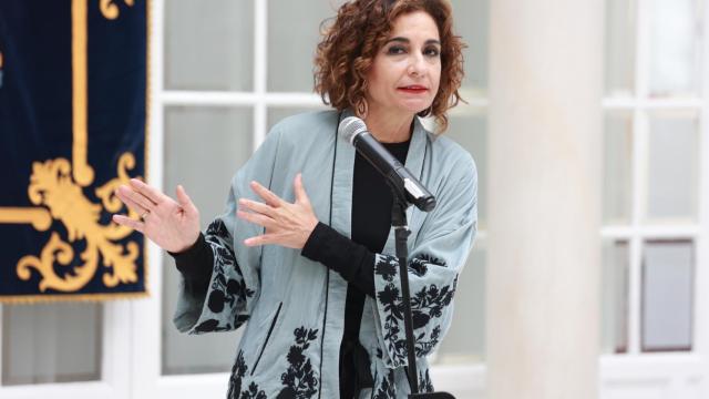 La vicepresidenta cuarta del Gobierno y ministra de Hacienda y Función Pública, María Jesús Montero.