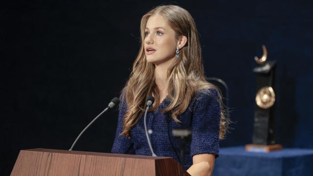 Leonor en los premios Princesa de Asturias 2023