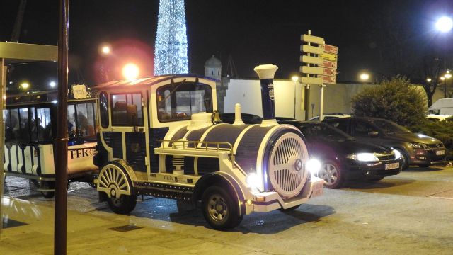 El tren turístico de Ferrol recorrerá las calles de la ciudad durante la Navidad