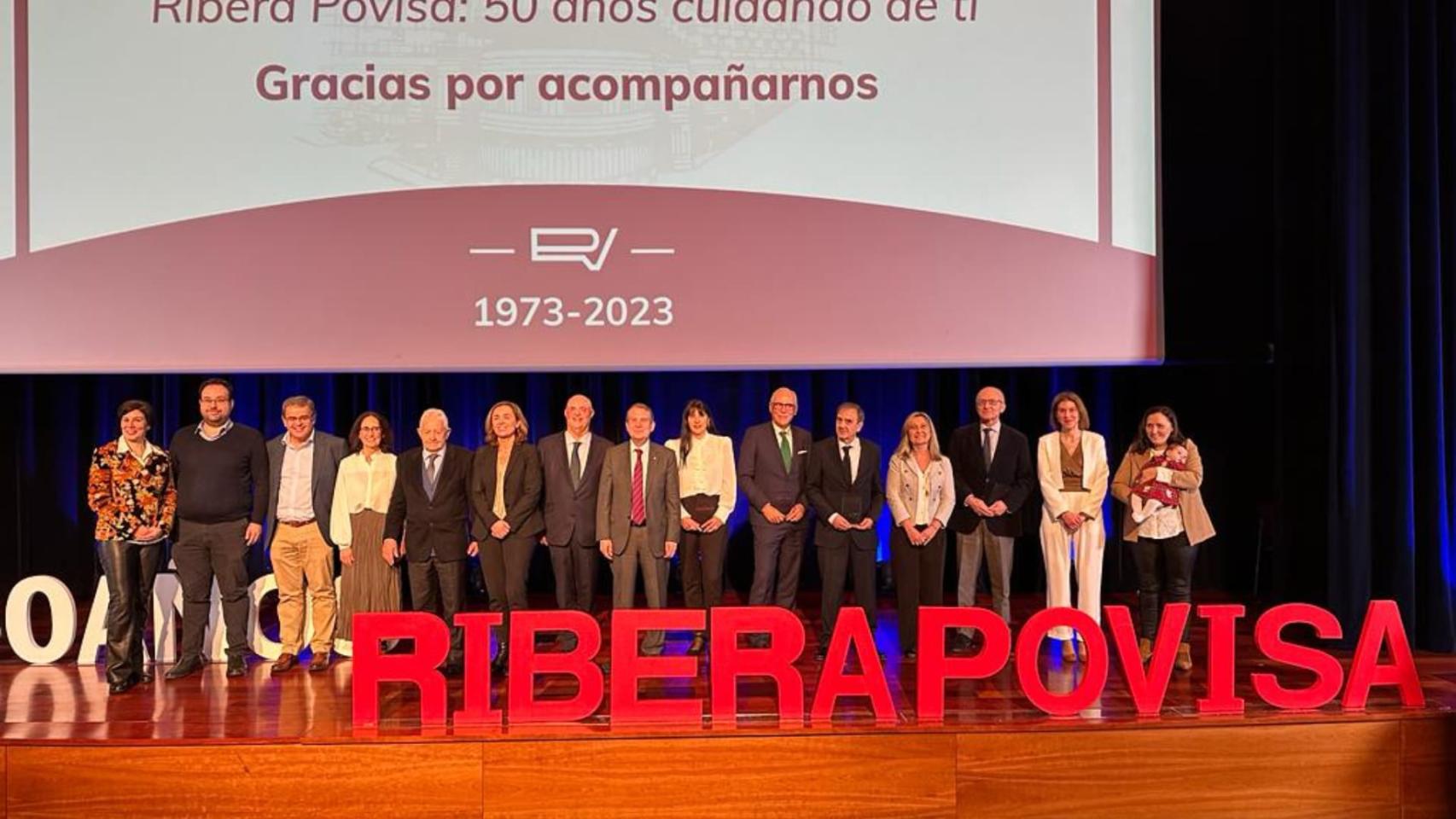 Acto del 50 aniversario del Hospital Rivera Povisa.