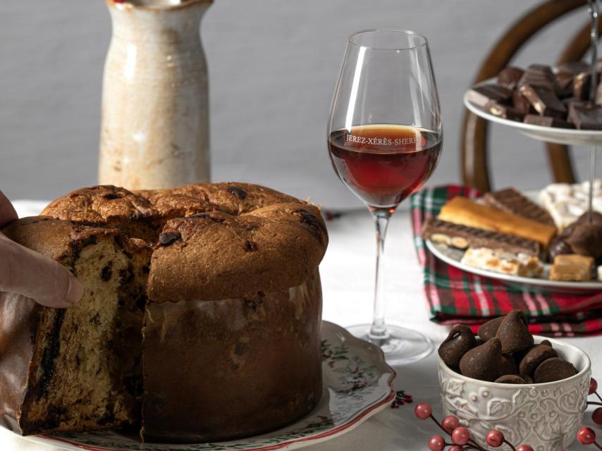 Panettone y Jerez.