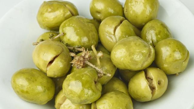 Aceitunas aloreñas de Málaga.