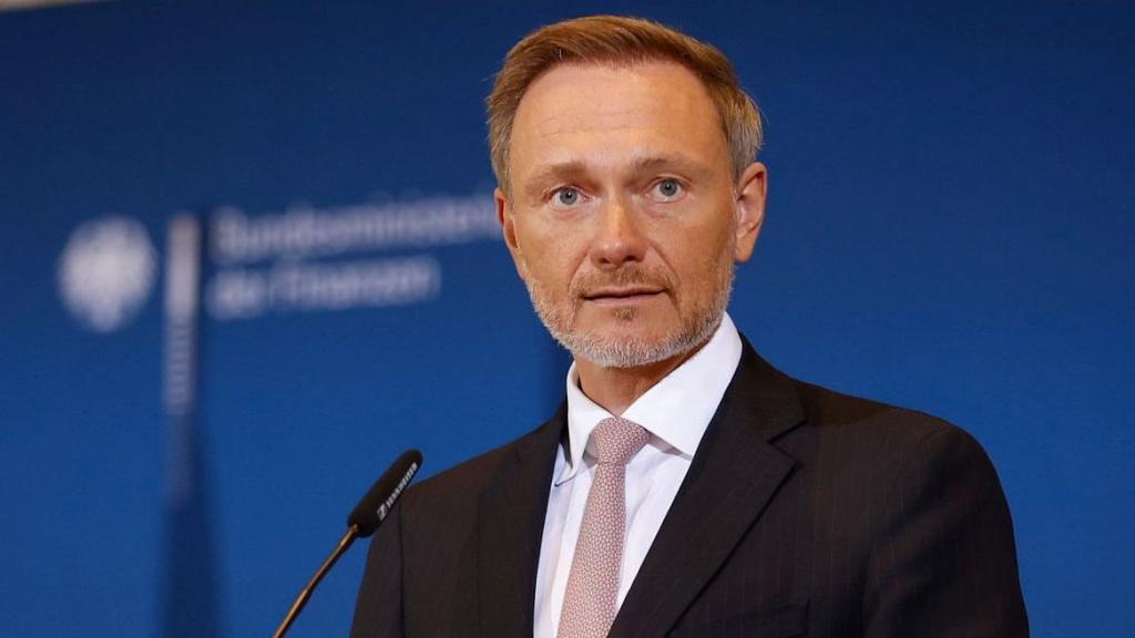 Christian Lindner, Ministro Federal de Finanzas  alemán.