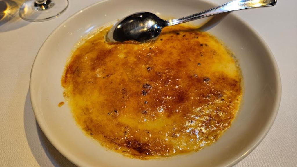Arroz con leche de Casa Gerardo.