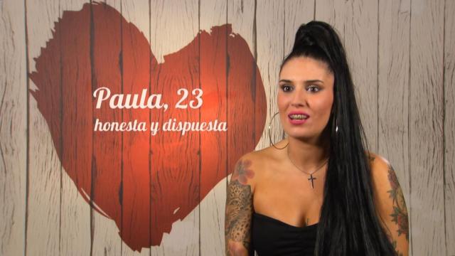 Paula, en 'First Dates'.