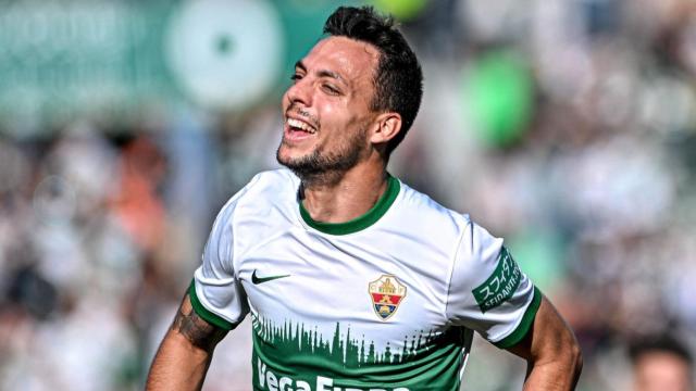 El jugador del Elche Óscar Plano.