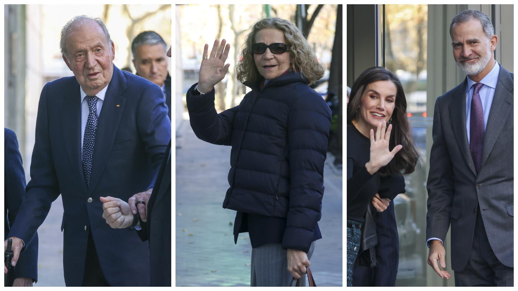 Celebración del cumpleaños de la infanta Elena.