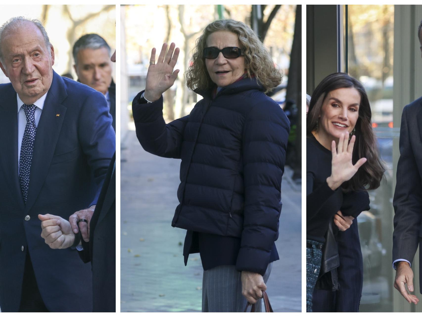 Celebración del cumpleaños de la infanta Elena.