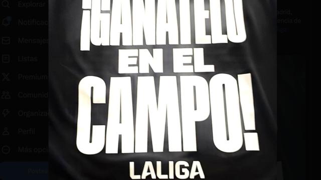 Imagen de la campaña de LaLiga contra la Superliga