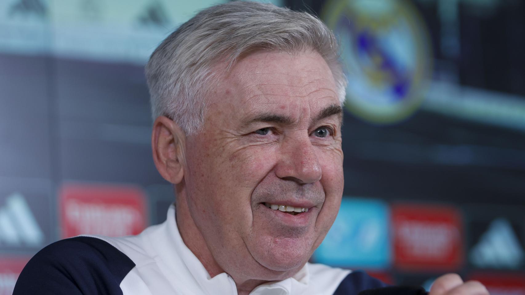 Ancelotti, en la rueda de prensa previa al partido frente al Alavés