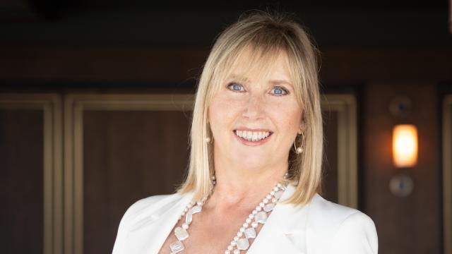 Paz Martín retratada por EL ESPAÑOL en el Club Financiero de Madrid.