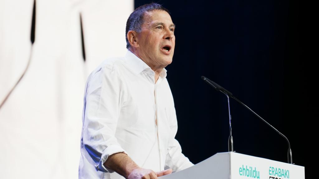 El coordinador general de EH Bildu, Arnaldo Otegi, en un acto el pasado 17 de diciembre.