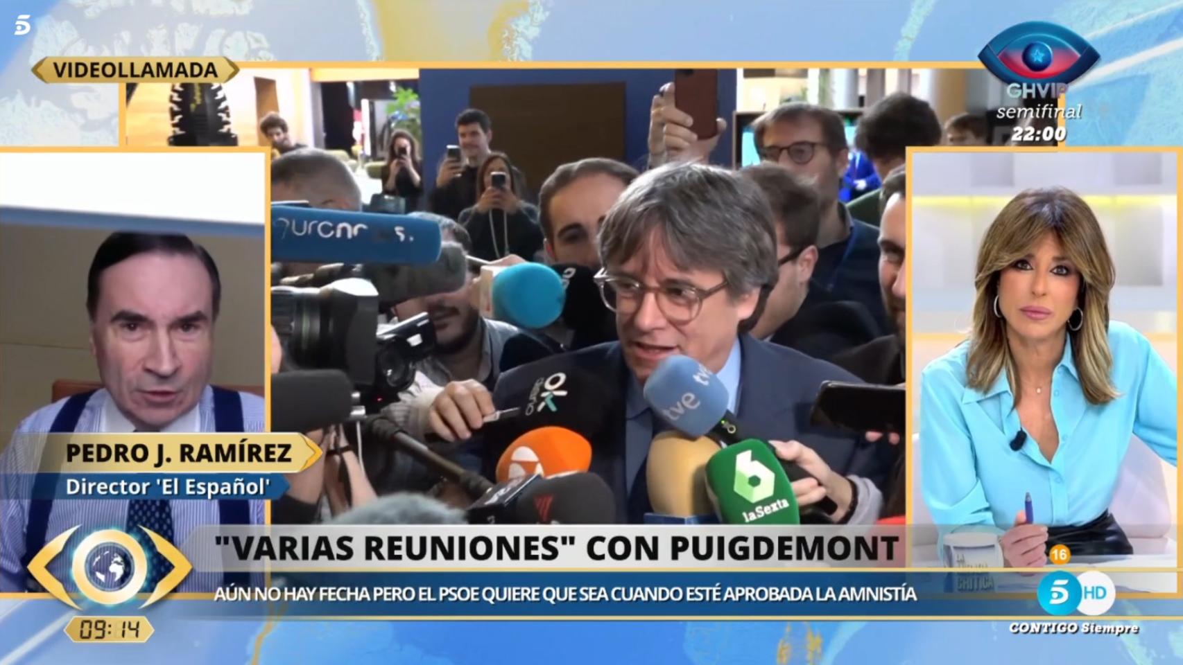 Pedro J. Ramírez este miércoles en 'La Mirada Crítica'.