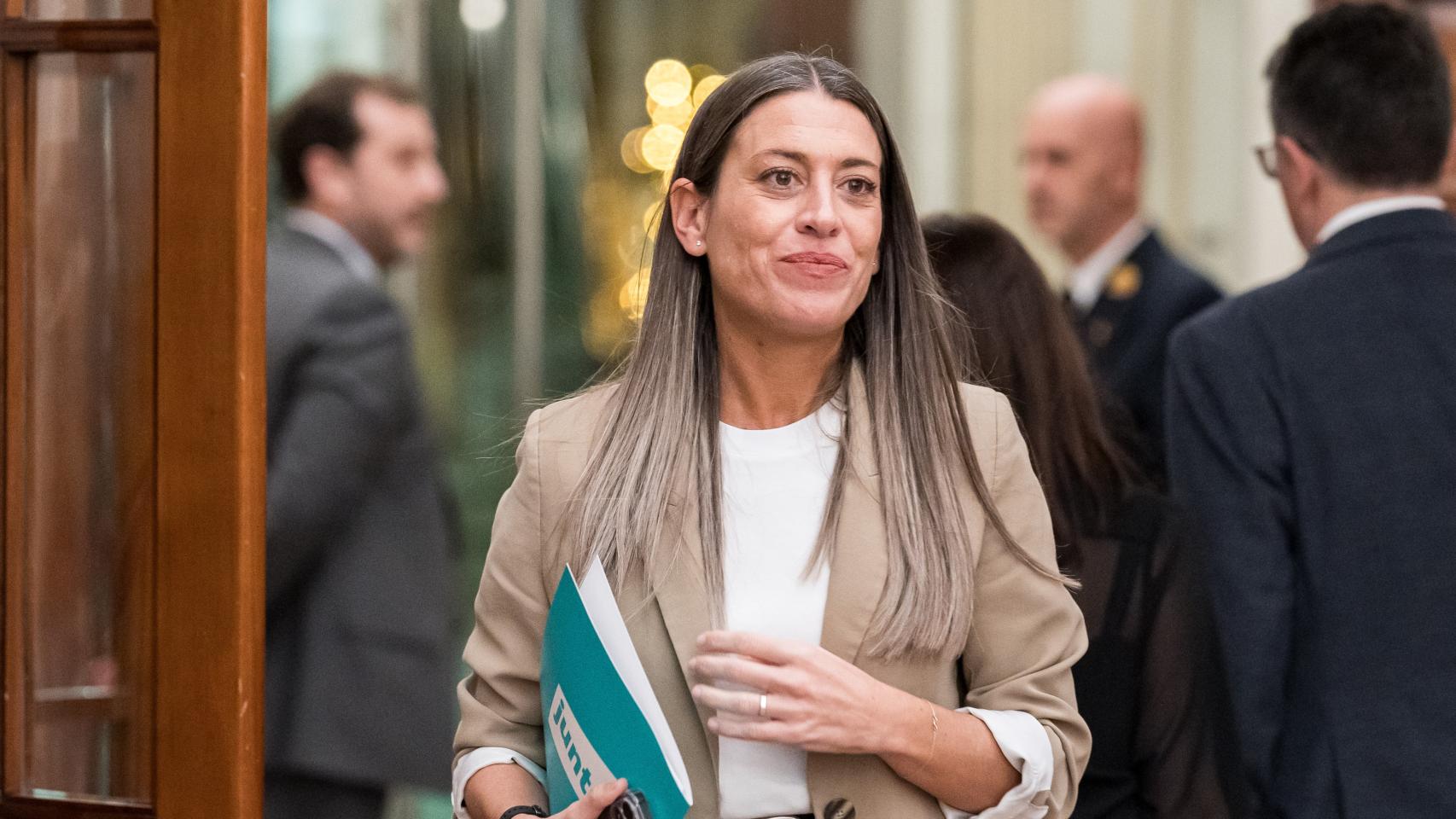 La diputada y portavoz de Junts en el Congreso, Míriam Nogueras, en una imagen reciente