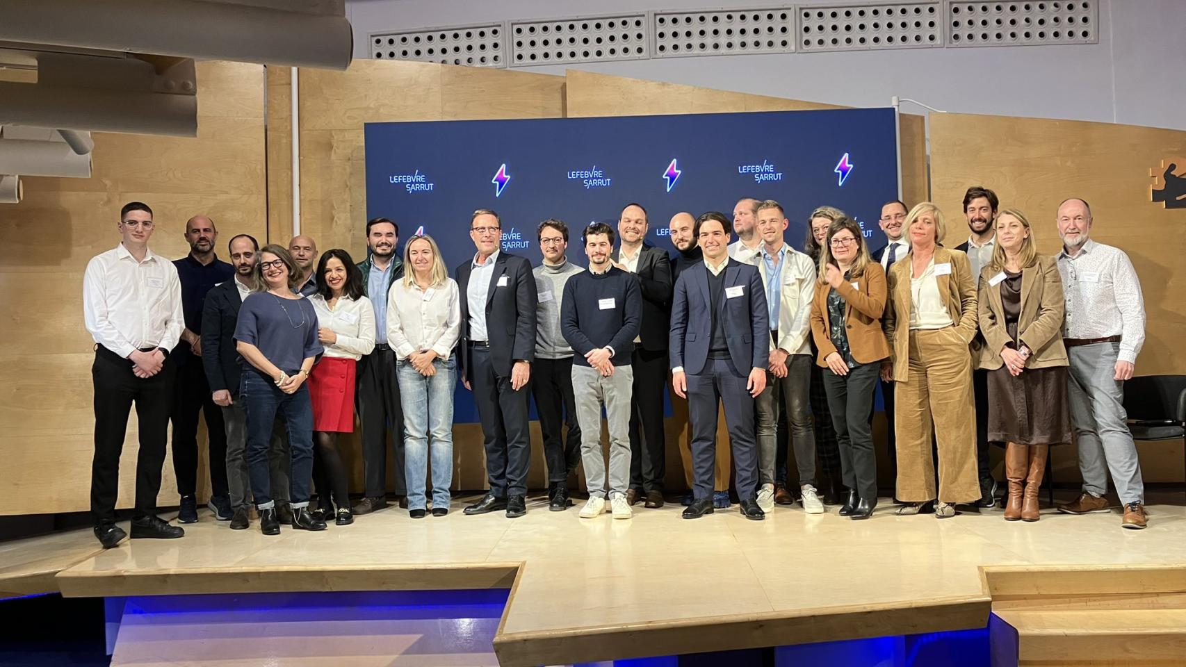 Startups participantes en la edición pasada del programa de aceleración de Lefebvre Sarrut.