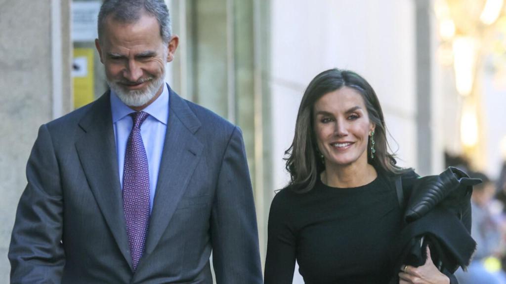 Los Reyes, a su llegada.