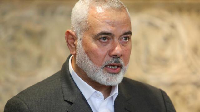 El líder de Hamás, Ismail Haniyeh. Imagen de archivo.