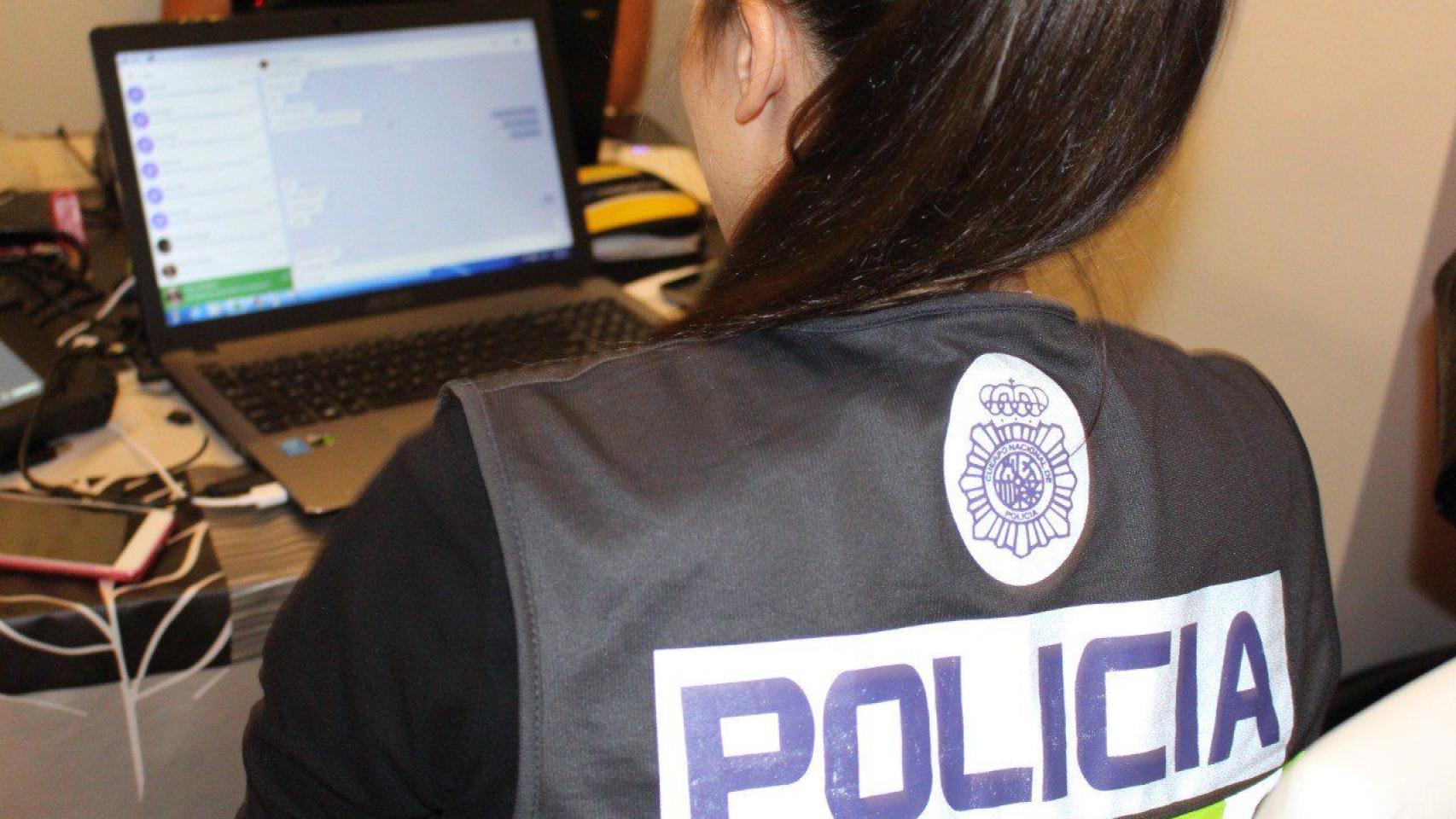Imagen de archivo de una agente.