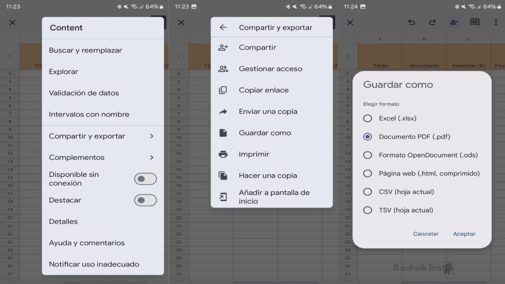 Convirtiendo un archivo en PDF