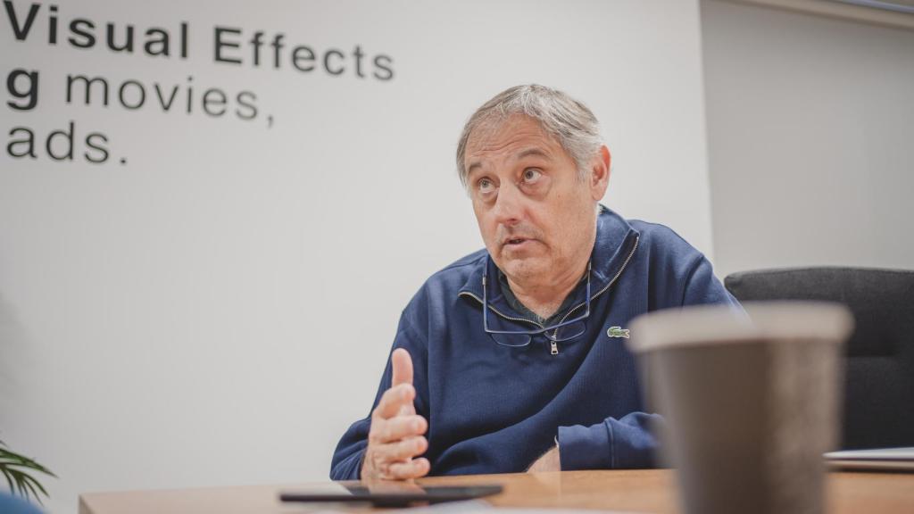 Félix Bergés durante su entrevista con El Cultural.