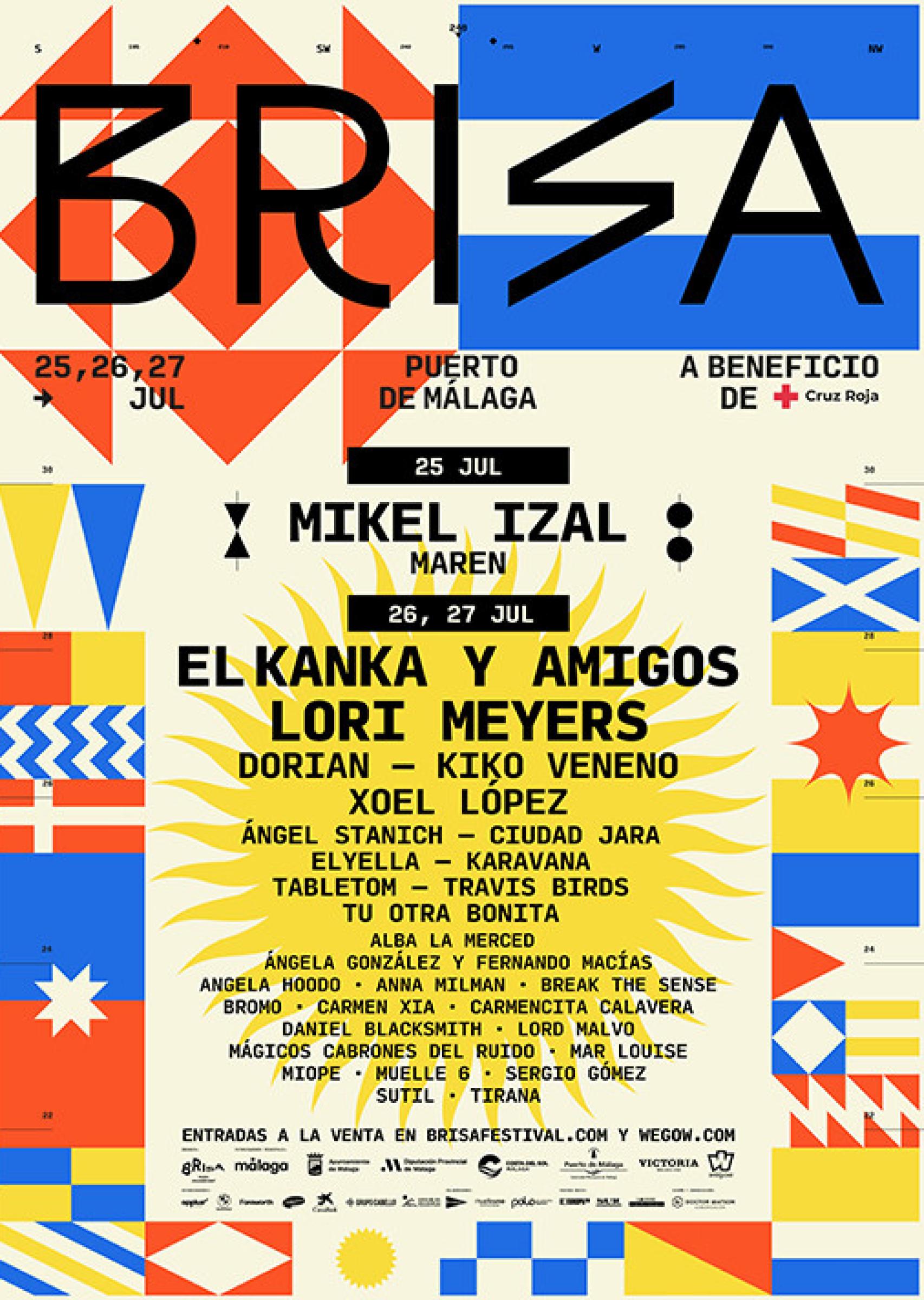 Este es el cartel del Brisa Festival 2024.