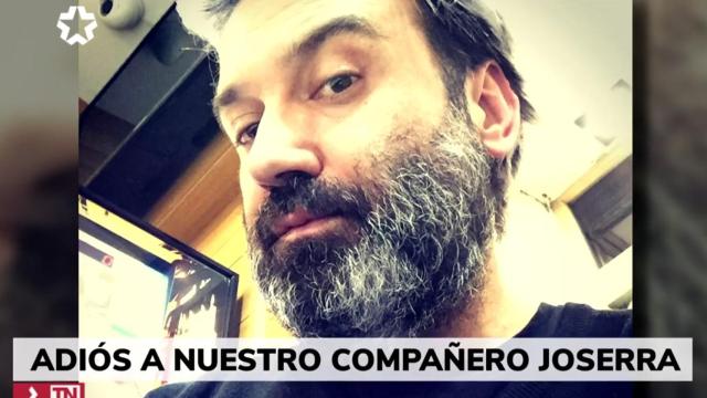 José Ramón Sacristán en 'Telenoticias 1'.