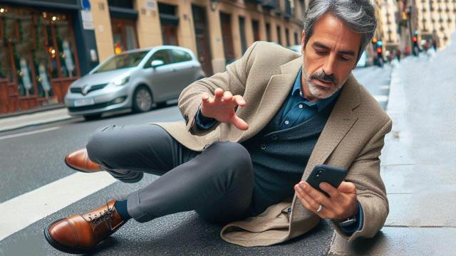 La sencilla acción que te ayudará a no chocarte si caminas usando el móvil