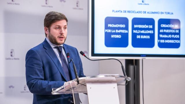 Nacho Hernando este jueves en rueda de prensa.