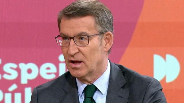 Alberto Núñez Feijóo en el programa Espejo Público