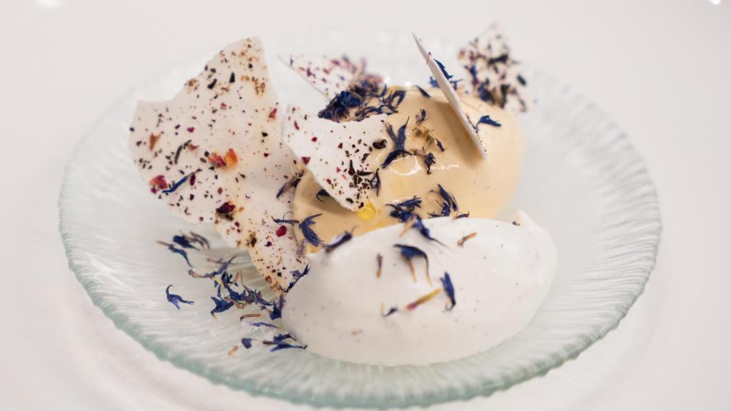 La propuesta de vacherin glacé de Coco Montes.
