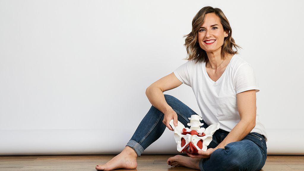 La fisioterapeuta Laura Rojas.