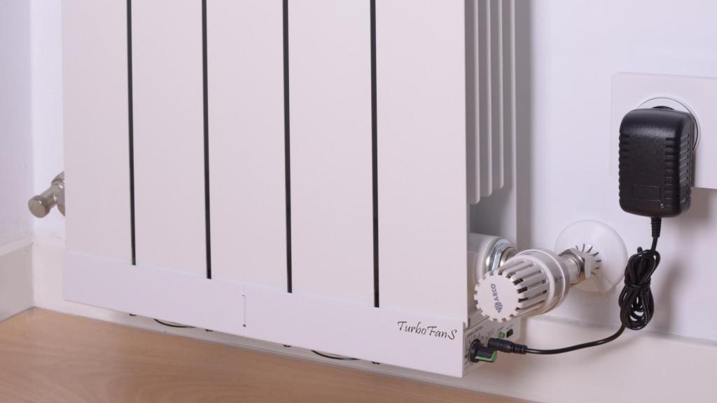 Un radiador con Turbofans.