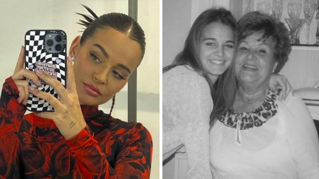 Imagen Escanes en sus redes y una de las que ha publicado por el fallecimiento de su abuela.